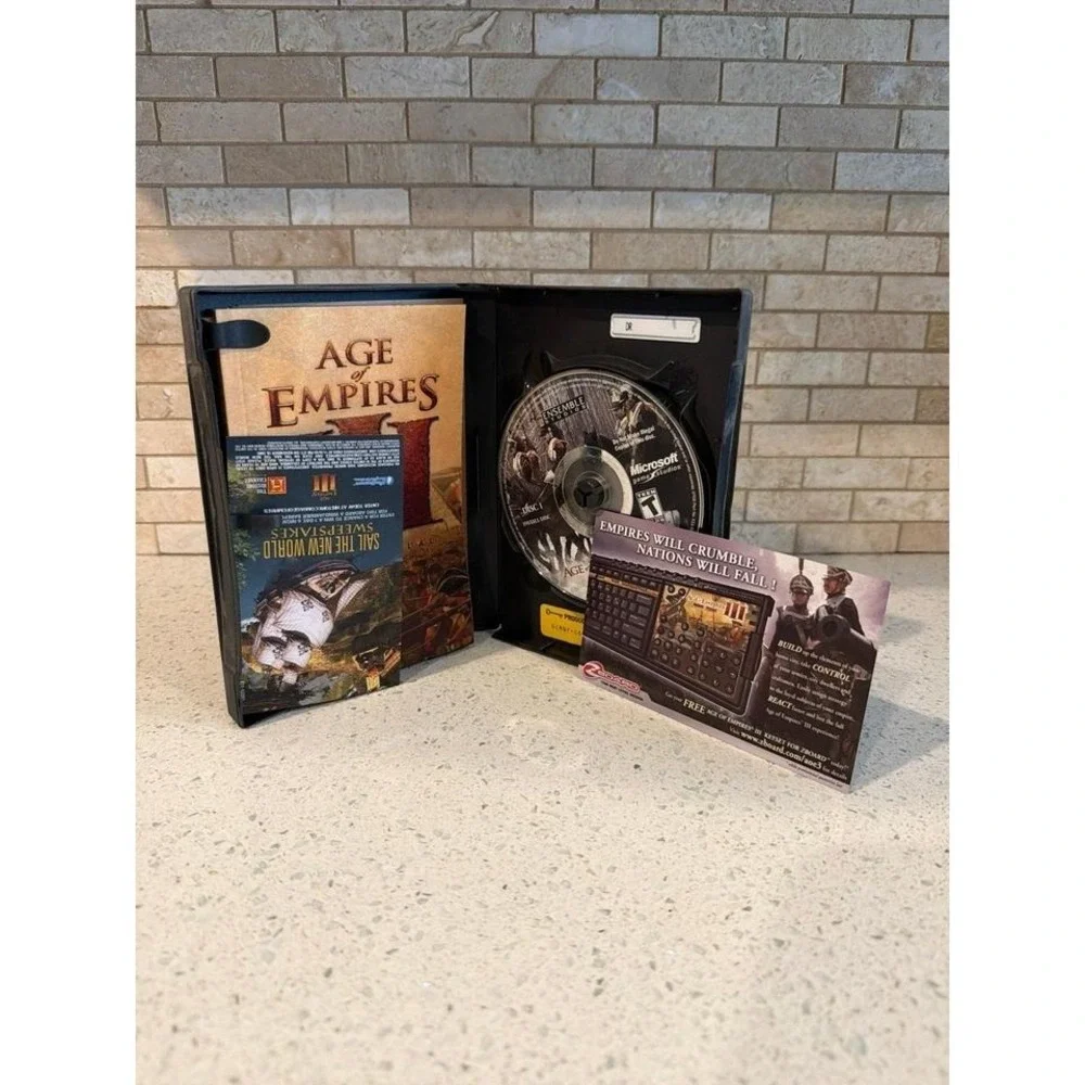 Age of Empires III PC Game Complete Edition Strategy Microsoft‎